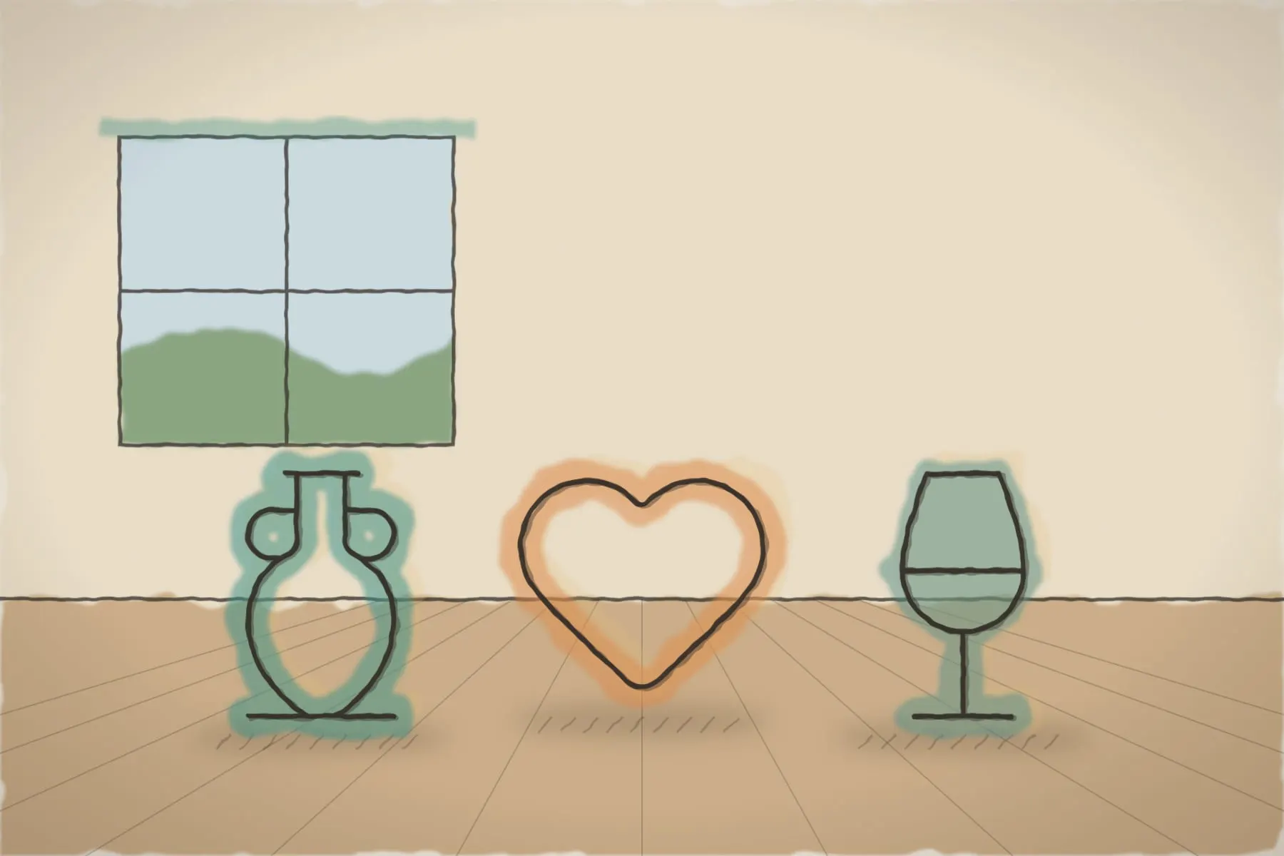 Atelier de olărit pentru doi (ilustrație)